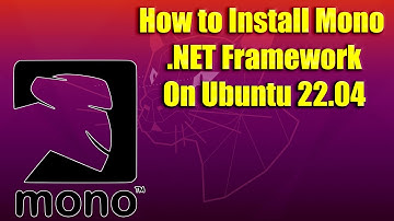 How to Install Mono  .NET Framework on Ubuntu 22.04