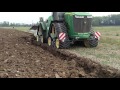 John deere 9520rx  5 furrows ermo evo