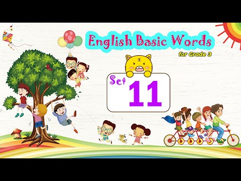 GetEng ปิ๊งอังกฤษ: บัญชีคำพื้นฐานภาษาอังกฤษ ป.3 ชุดที่11