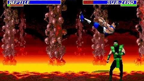 Genesis UMK3 Reptile infinity combo by Nacho