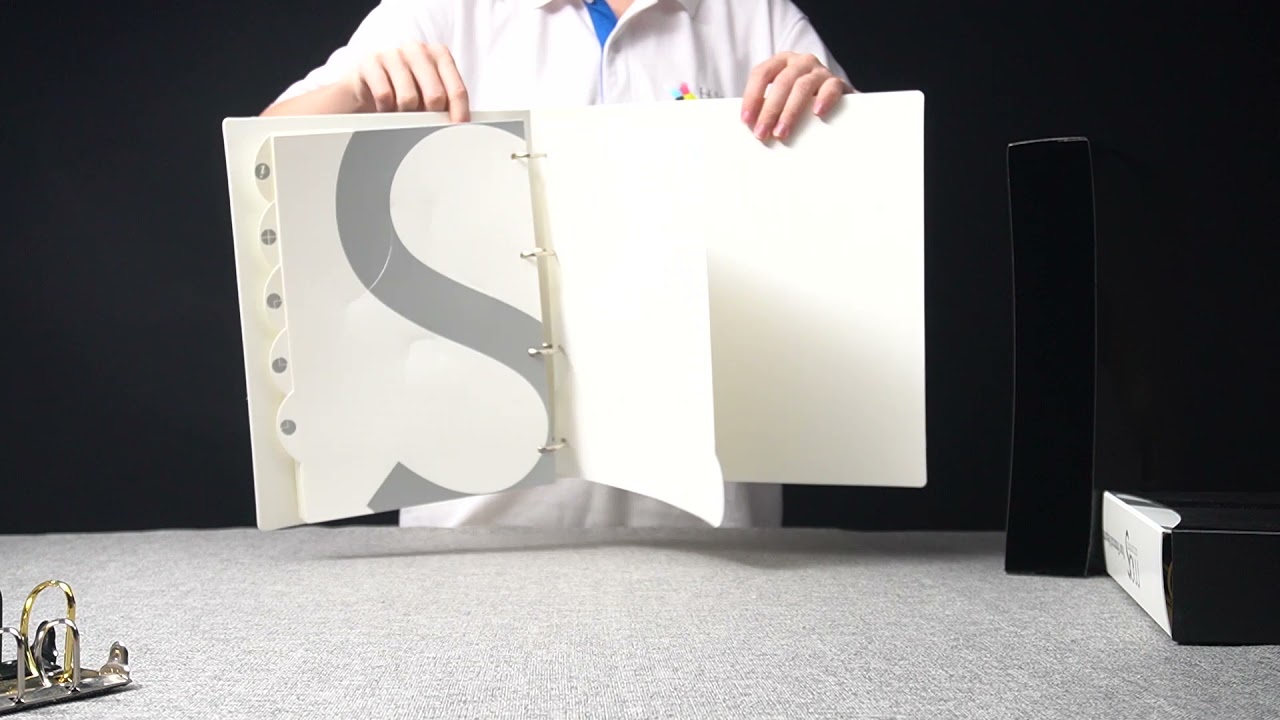 2 Inch 4 D Ring A4 Poly  Binder With Slip Case