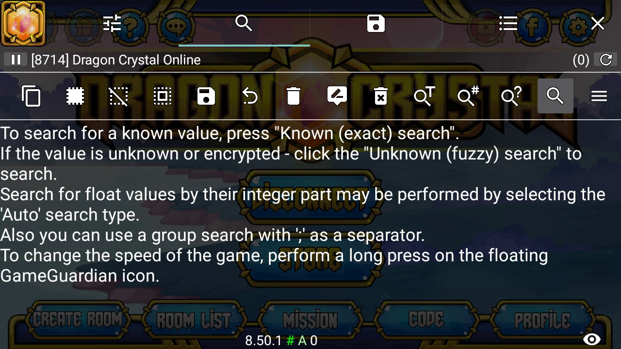 Dragon crystal map hack