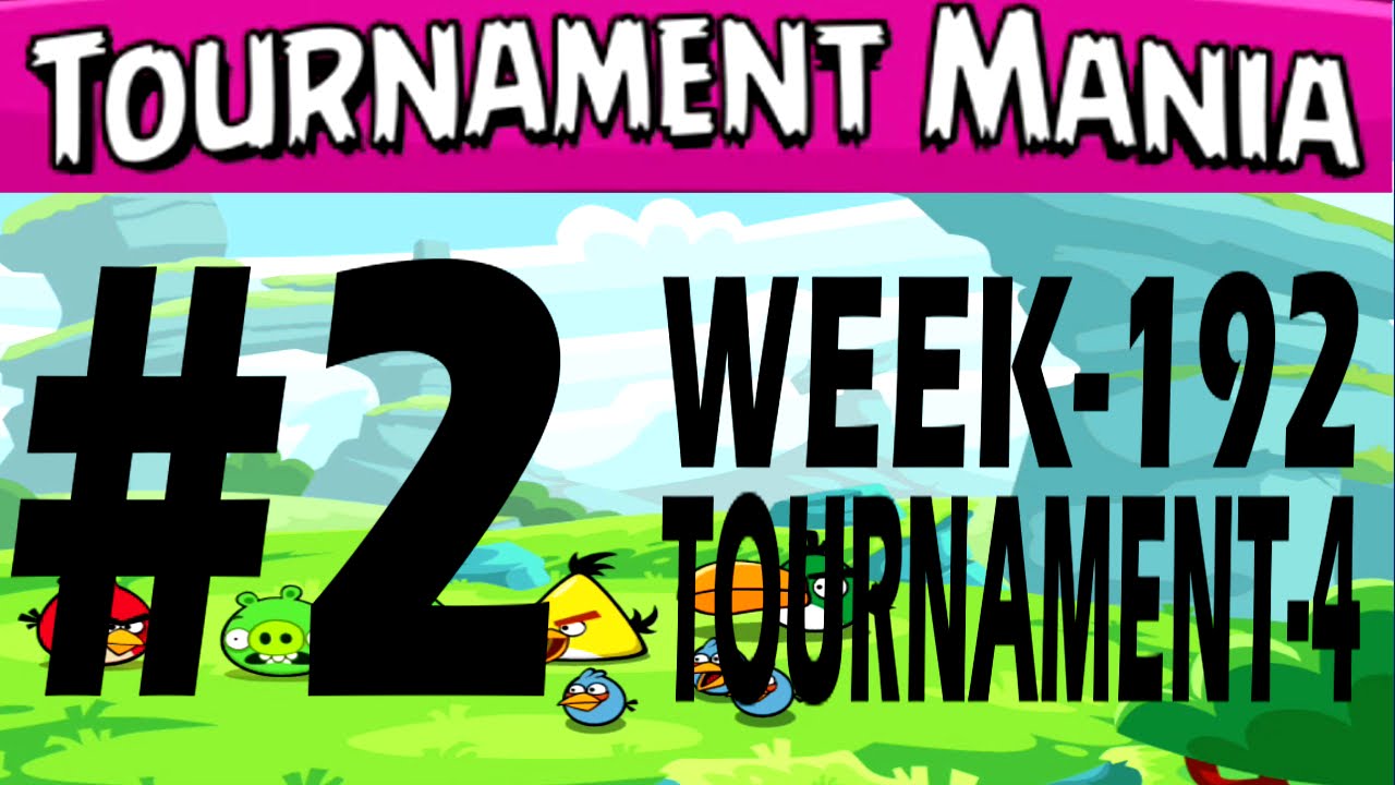Angry Birds Friends-Tournament Mania - 4th tournament {Week-192} Level-2 High Score Strategy
