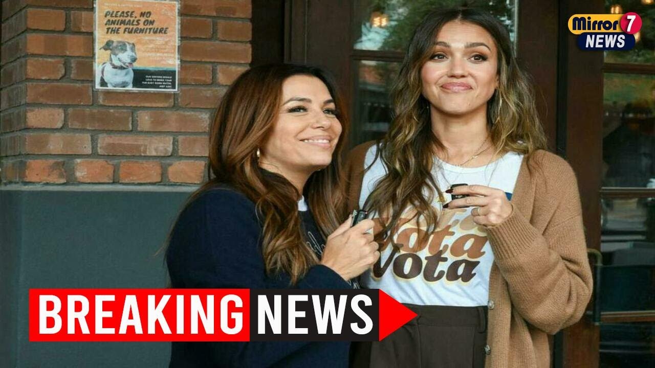 Eva Longoria Joins Latina Celebrities to Rally Votes in Phoenix