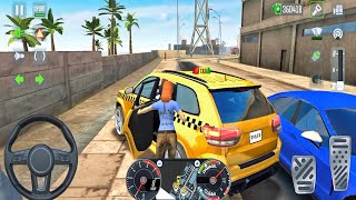 New Job Taxi Games Car Driving Gameplay Part 19 City Taxi Sim 2025 Euro Car Game Android Games screenshot 5