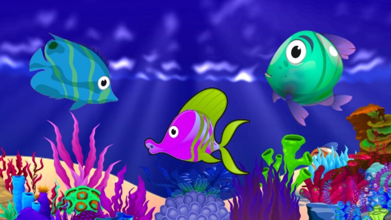 Dreamy Aquarium Fish🐠 Lullaby Gentle Baby Sleep Music🎶 with Relaxing Underwater Scenes