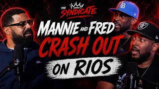 MaNNIE & FRED CRASH OUT Behind Rios No Jumper Interview | The Syndicate