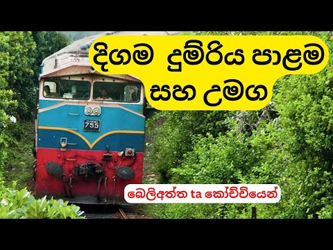 Beliaththa Train Journey | Longest Railway Tunnel & Bridge 🇱🇰