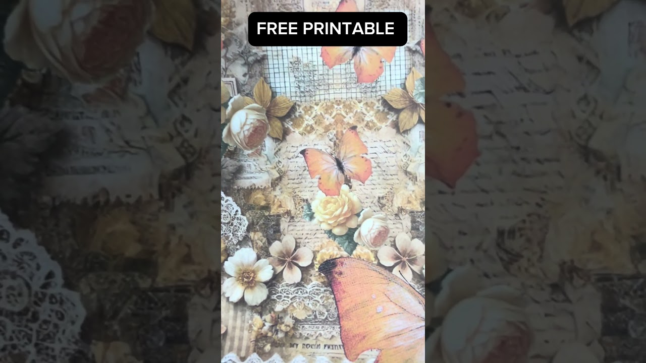 💝Junk Journal Freebies – Free Printable Friday! 
