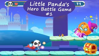 Little Panda's Hero Battle Game #1 | BabyBus Games For Kids