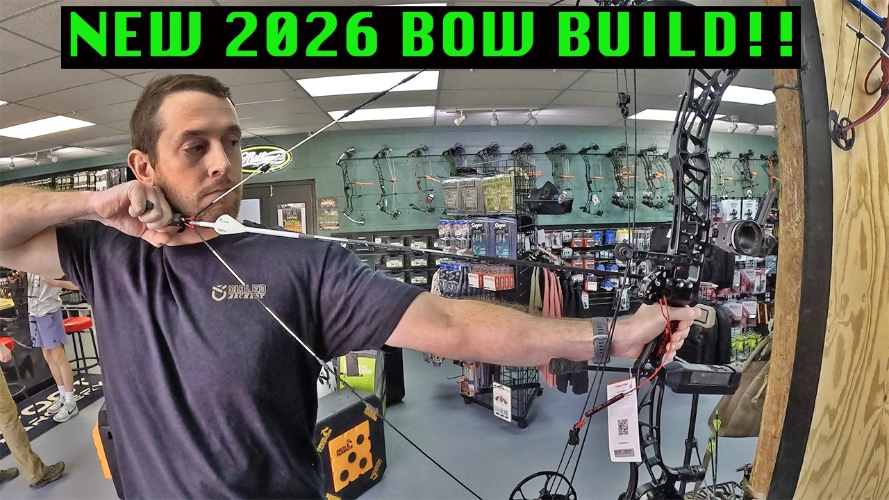 New 2026 BOW BUILD w/ Jeff Cordero & Barefoot Archery!!