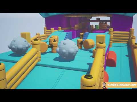Fun Obstacle Course Vol 1 For Unreal Engine - YouTube