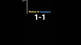 Wolves vs Sunderland 1-1 on 2nd of May 2026 #sunderland #wolves #football