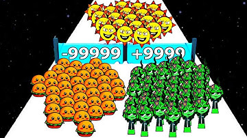 Spranky Run vs Food Run - Horror Game - Level Up (Satisfying Asmr Gameplay Mobile, Run Game)