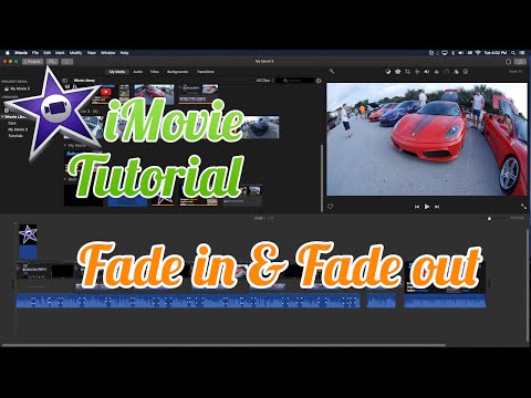 iMovie ट्यूटोरियल - वीडियो में फीका और फीका पड़ना