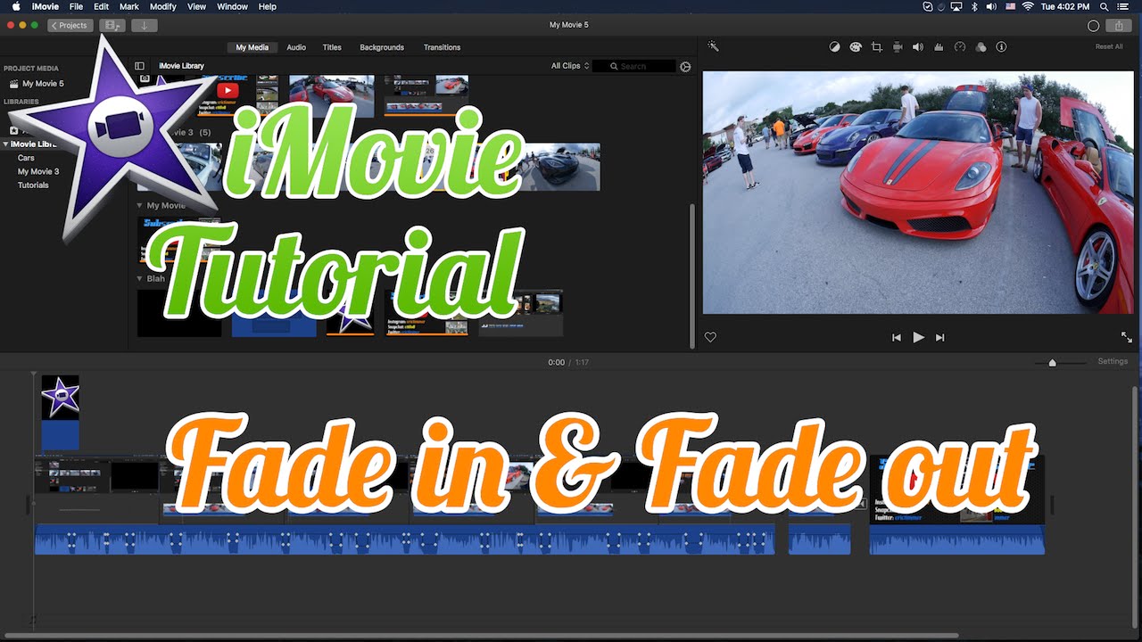 add random transitions to imovie 10.1.7