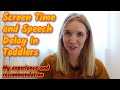 Screen Time and Speech Delay in Toddlers