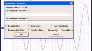 Export Windaq file to Excel (part 3)