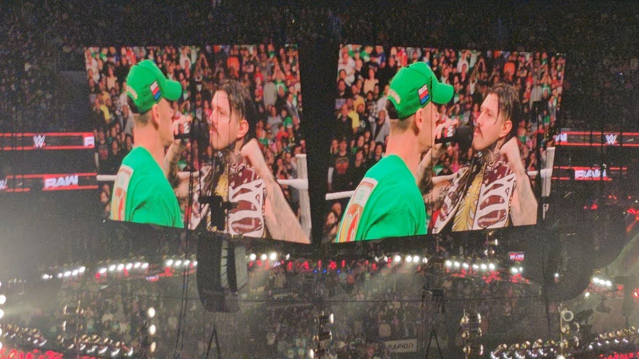 FULL SEGMENT: WWE RAW Opening/Triple H/John Cena & Dominik Mysterio Promo [TD Garden Boston MA]