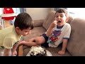 Yusuf ömerlere giderken çikolatalı pasta aldı🎂 Sürpriz yaptı🎉Ömer çok sevindi😍