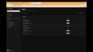 How to use the users tab (admin)