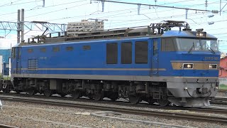 【4K】3099レ  EF510-506 JR貨物 青森信号所  　 2024/8/28　　#EF510 　＃北斗星色