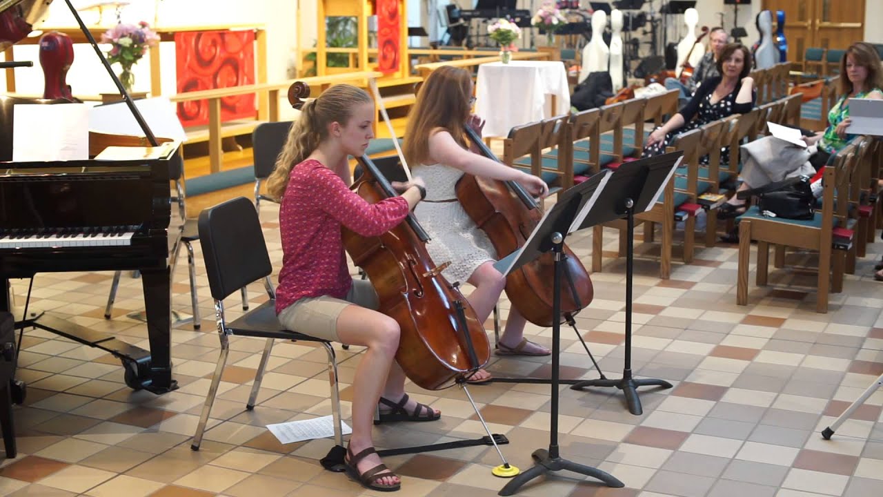 Annie Watkins & Hayley Lhotka play La Musica Notturna di Madrid, by Boccherini - Deb Pierce