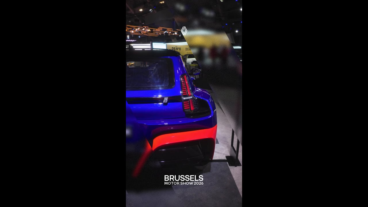 after its appearance at the Tour de Corse Historique, Renault5 Turbo3E is on display at BMS2026