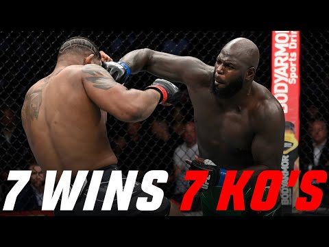 Every Devastating Jairzinho Rozenstruik UFC Knockout!