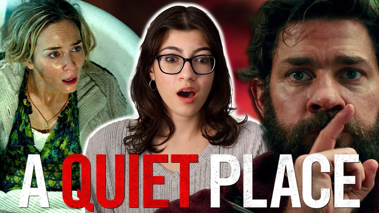*A QUIET PLACE* Gave Me CHILLS!! (FIRST TIME WATCHING)