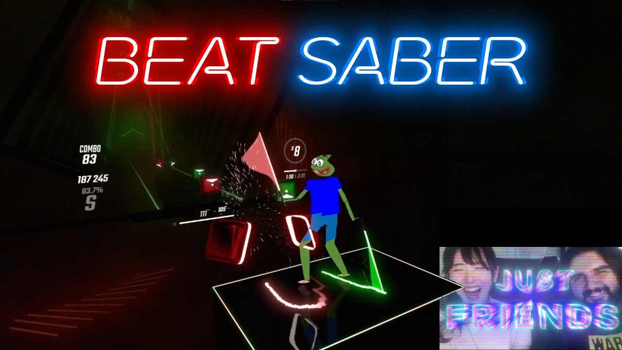 🎵 JUST FRIENDS - Jookies 🎵 |  Beat Saber Map | Download Below