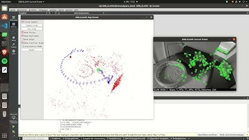 Monocular Visual Inertial ORB-SLAM3 on a GoPro 9 @ 50fps