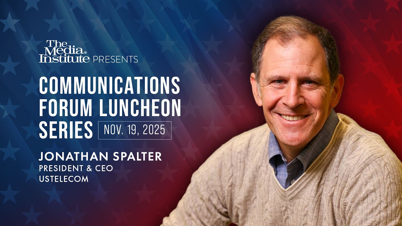 Kenneth Spalter Jonathan Spalter at Media Institute November Luncheon - YouTube