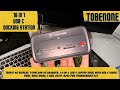 TobenONE USB C Docking Station Triple 4K Display, 100W GaN III Charger, 16-in-1 USB C Laptop Dock