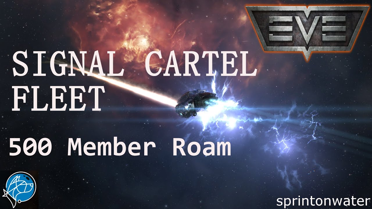EVE Online: Signal Cartel 500 Member Roam. - YouTube