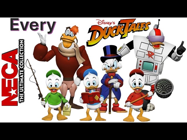 Every NECA Ultimate Collection Disney's Duck Tales Comparison List