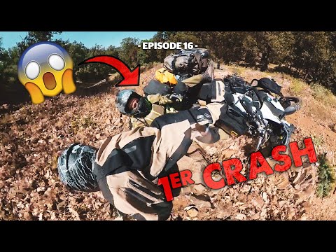 First accident alone in a forest in Morocco | OUR FIRST CRASH | EP#16