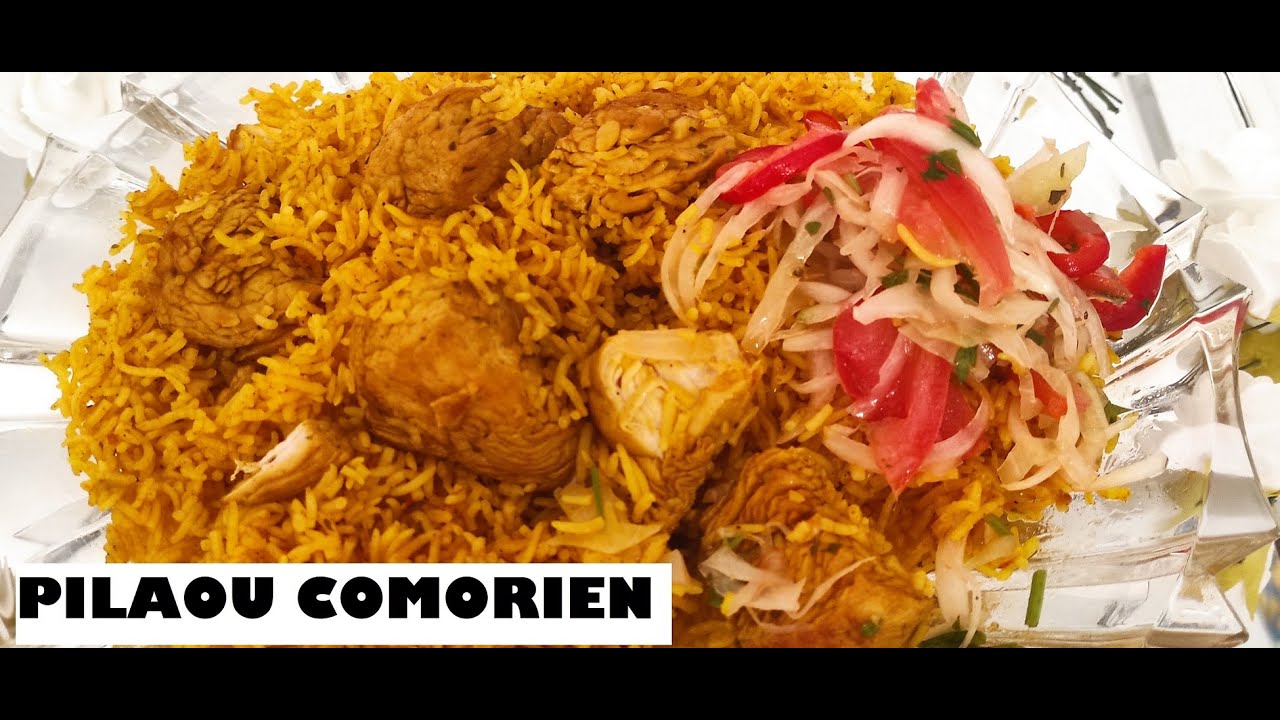 LE CLASSIQUE PILAOU A LA VIANDE DE DINDE RECETTE COMORIEN