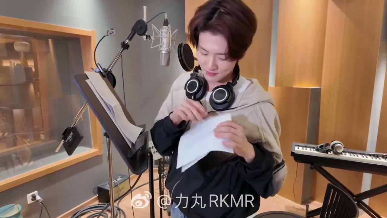 力丸RIKIMARU - GIVE ME YOUR LOVE錄音vlog 