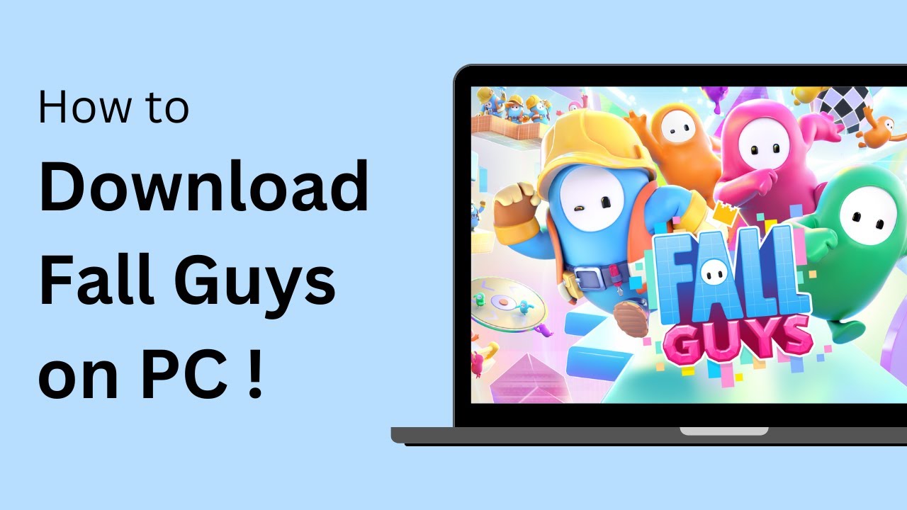 How to DOWNLOAD FALL GUYS ON PC (FREE) (EASY METHOD) 