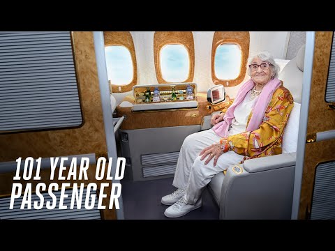 Meet Rachida - 101 Years Old and Still Flying | Emirates