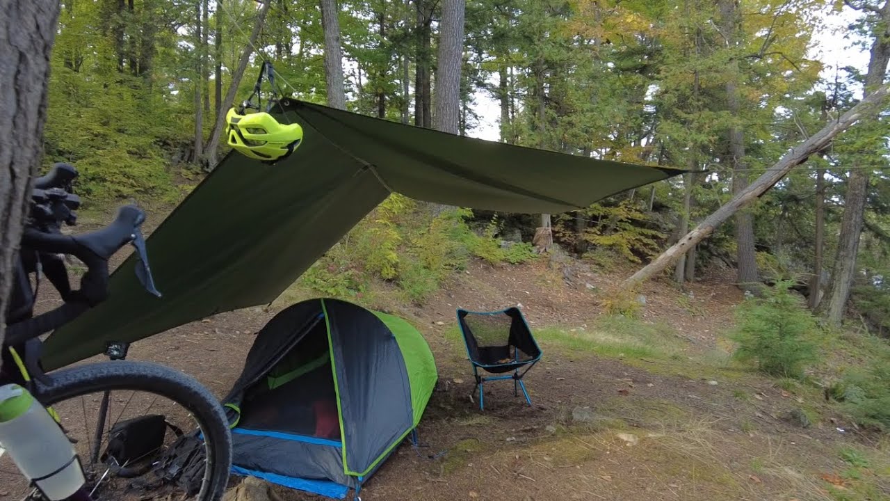 Ride from Ottawa and camp on crown land