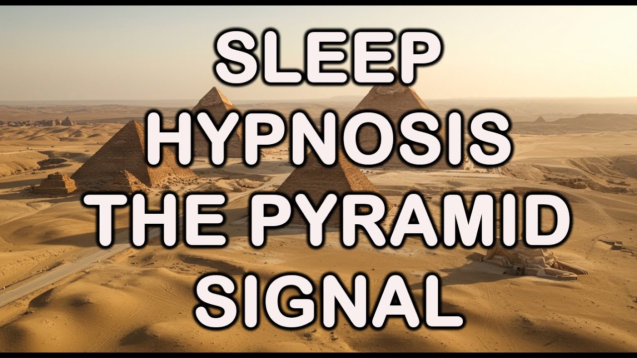 The Signal Beneath the Pyramids | Looping Hypnosis for Ancient Resonance & Deep Trance & Sleep