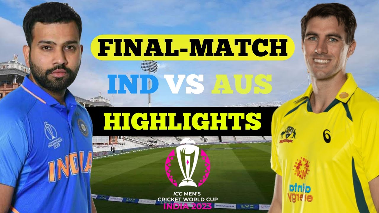 IND vs AUS World Cup 2023 Final Match Highlights ! 2023 World Cup Final ...