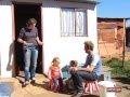 White family moves into shack
