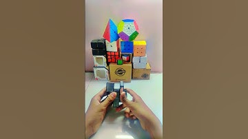 Checkar board pattern on Mirror cube ❤️ #reels #shorts #rubikscube #mirrorcube #pattern #cubing #wow