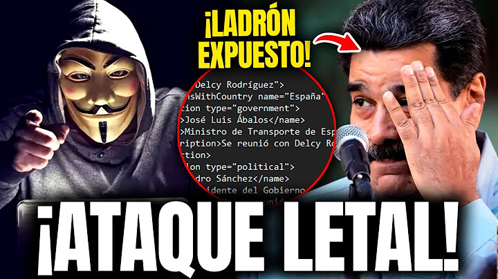 ANONYMOUS RETURNS AND ATTACKS NICOLAS MADURO'S REGIME WITH ALL OF IT!!! ✊🇻🇪 REVEALS BIG SECRETS!!!