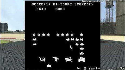 Intel 8080 Emulator - Space Invaders (Garry