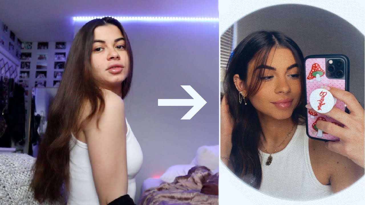 I GOT CURTAIN BANGS *vlog*