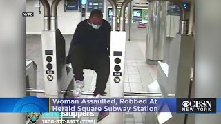 Woman Assaulted, Robbed At Herald Square Subway Station